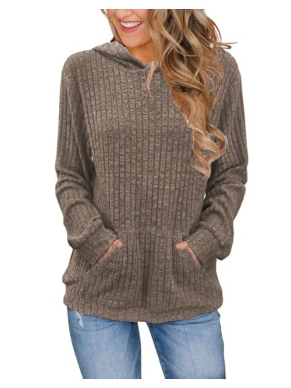 Oversized Hoodie Sweatshirt Pullover with Pockets
